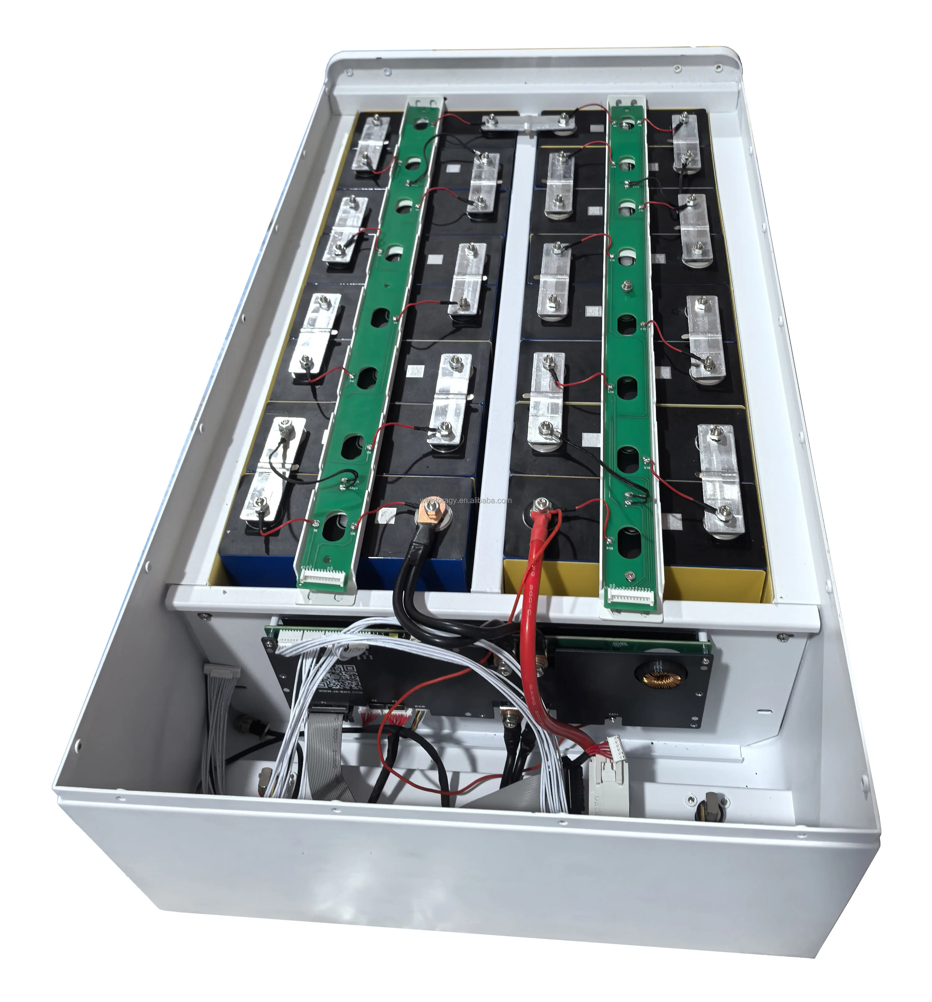 الاتحاد الأوروبي الأسهم لتقوم بها بنفسك Lifepo4 صندوق بطارية 16S 48V 280AH 300AH 320Ah Lifepo4 بطارية معدنية تخزين Jk Bms 4.3 بوصة شاشة لتقوم بها بنفسك صندوق #3