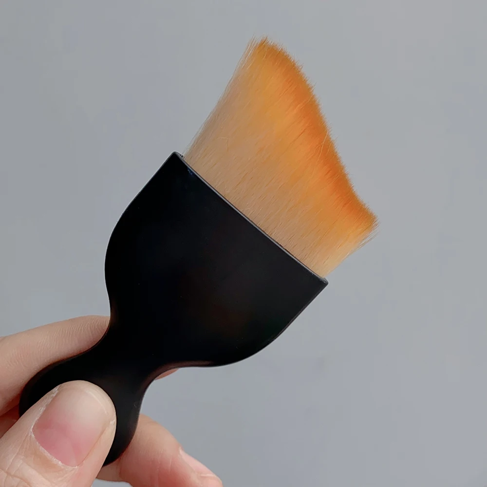 1 pçs multi escova de limpeza portátil ferramenta de limpeza alta densidade detalhe escova de remoção de poeira manicure/auto interior escova de poeira
