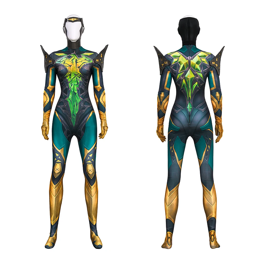 

Jean Grey Cosplay Costume, Game Rivals Phoenix Jean Grey Summers Jumpsuit Superhero Zentai Bodysuit Outfits for Halloween