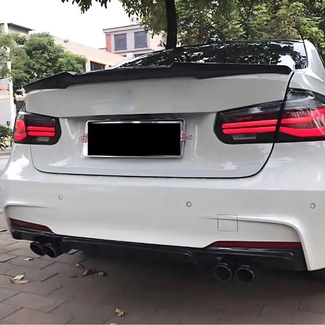 Rear Bumper Lip Diffuser Air Dam Tuning Accessories Body Kit For BMW 3 Series F30 F31 F35 3 Series 320i 335i M Sport 2012-2018 view 5