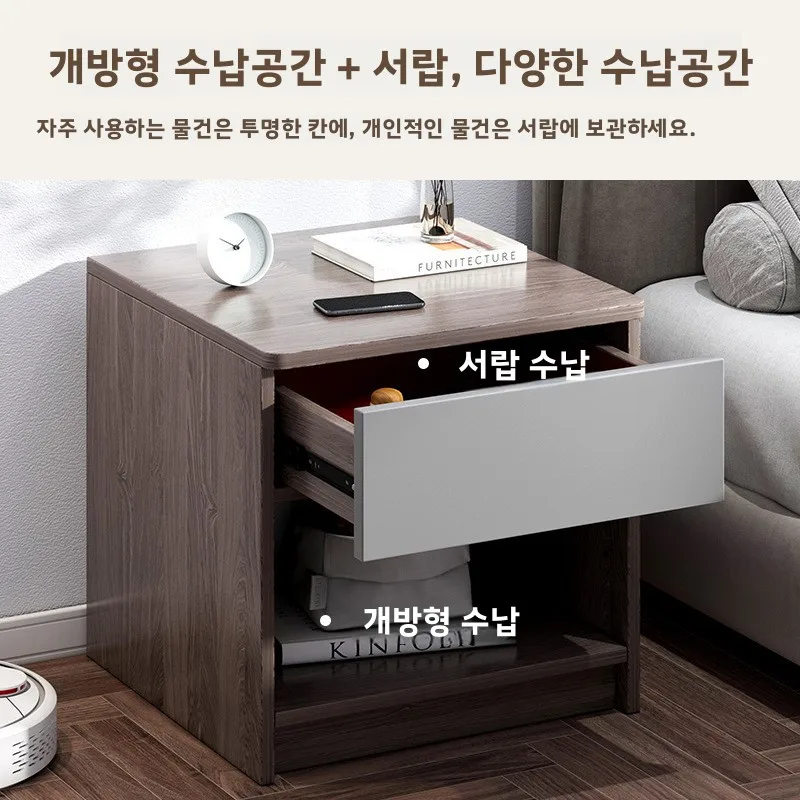 Popular Bedside Table Modern Hotel B & B Special Bedroom Bedside Table Simple Household Locker