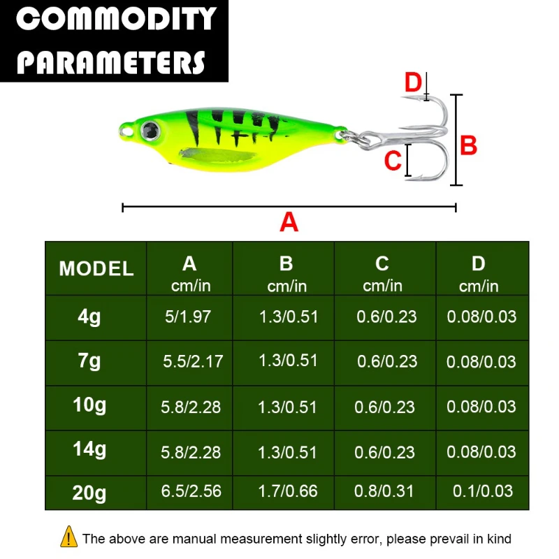 2 قطعة 4 جرام 7 جرام-20 جرام ملعقة تهزهز ثلاثية الأبعاد العين الجليد الصيد إغراء مضيئة الطعم الثابت مع توهج العصي Wobblers ل باس الصيد اكسسوارات سمك السلمون المرقط
