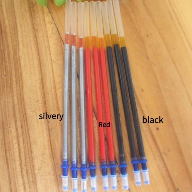 Clothing Marker Pen Smooth Writing&Fastdry  Black/Red/Silvery Replacable Refill School Stationery