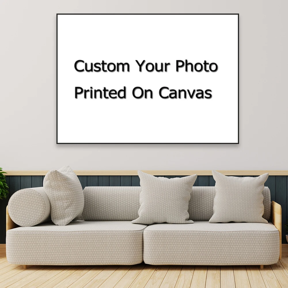 Your Photo Prints Canvas Painting Decoration Picture for Living Room Personalized Gift Custom Poster Any Size Poster Home Decor