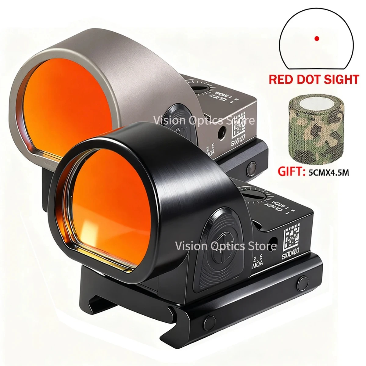 

Тактический прицел Red Dot SR с регулируемой оптикой, коллиматорный прицел для охоты, прицел для страйкбола
