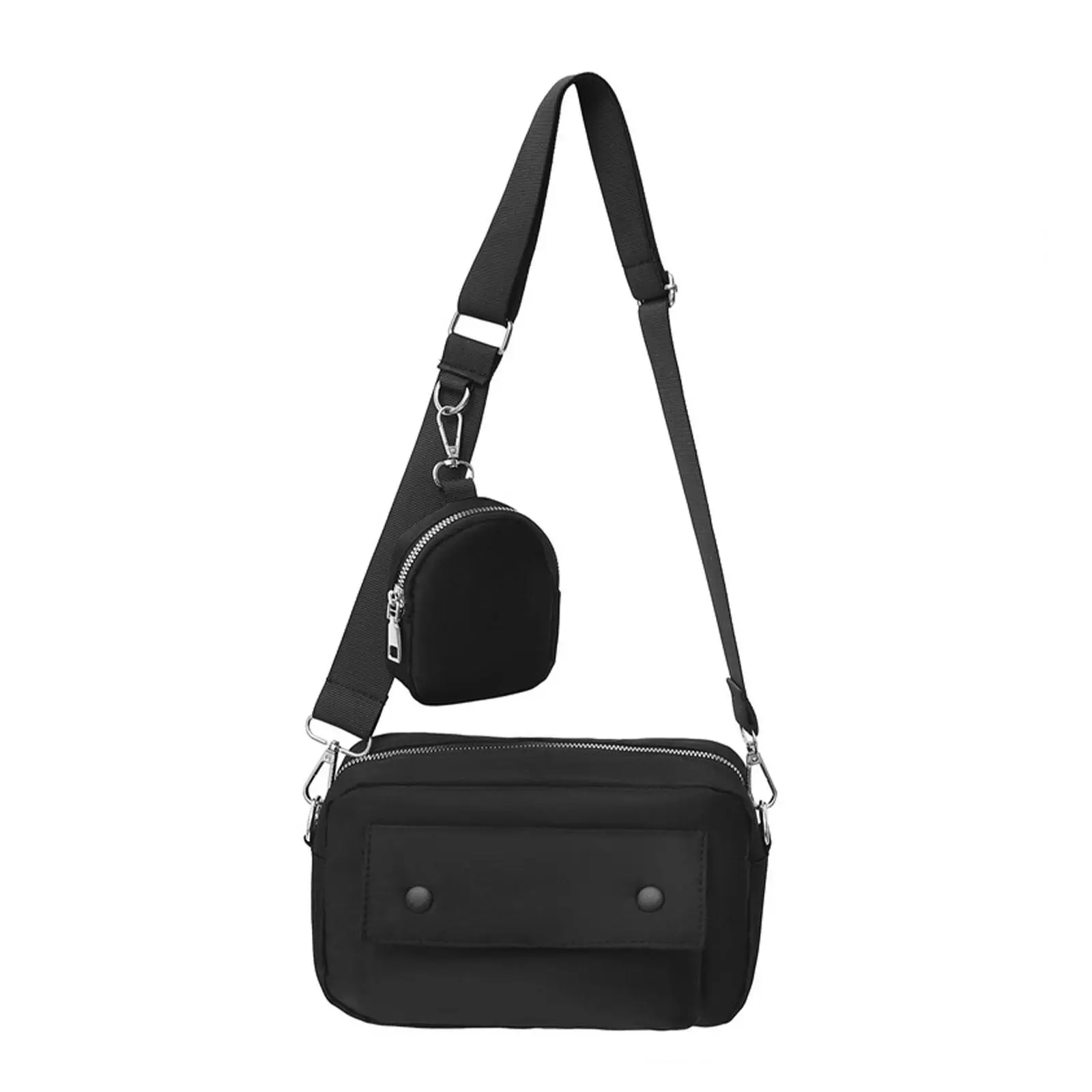 Mens Crossbody Bag Shoulder Bag Adjustable Strap Water Resistant Mens Purses Side Bag for Work Casual Travel Biking Daily Use