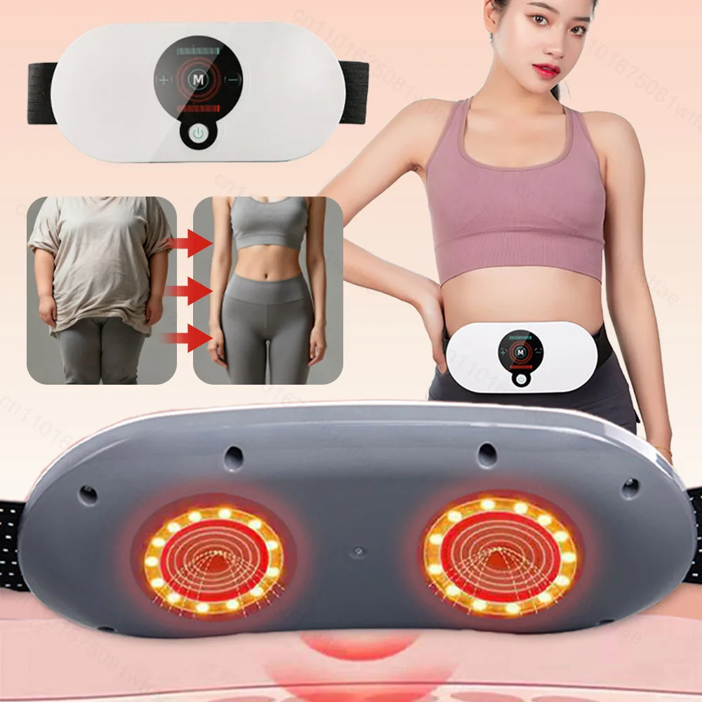 Máquina de masaje Abdominal inteligente para adelgazar, quemagrasas, pérdida de peso, moldeador de cuerpo, cinturón eléctrico, equipo de Fitness para el hogar