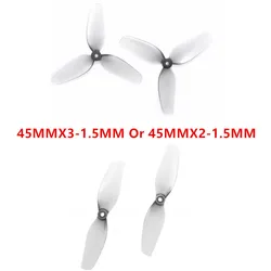 8CW 8CCW High Quality HQProp 45MMX2 2blade Or 45MMX3 3blade Prop 45MM Propeller For Micro Whoop FPV Racing  Parts