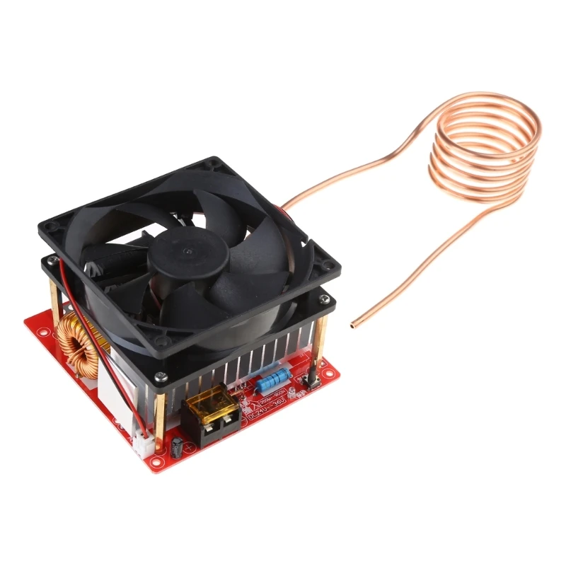 DC24-36V 20A 1000W ZVS Driver Model Induction Heating Board Module Heater With Tube Replacement 100x100x85mm