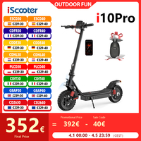 iScooter i10Pro 800W 10 inch Electric Scooter 60KM Max Range Powerful Scooters 15Ah 45km/h Electric Kick Scooter With USB