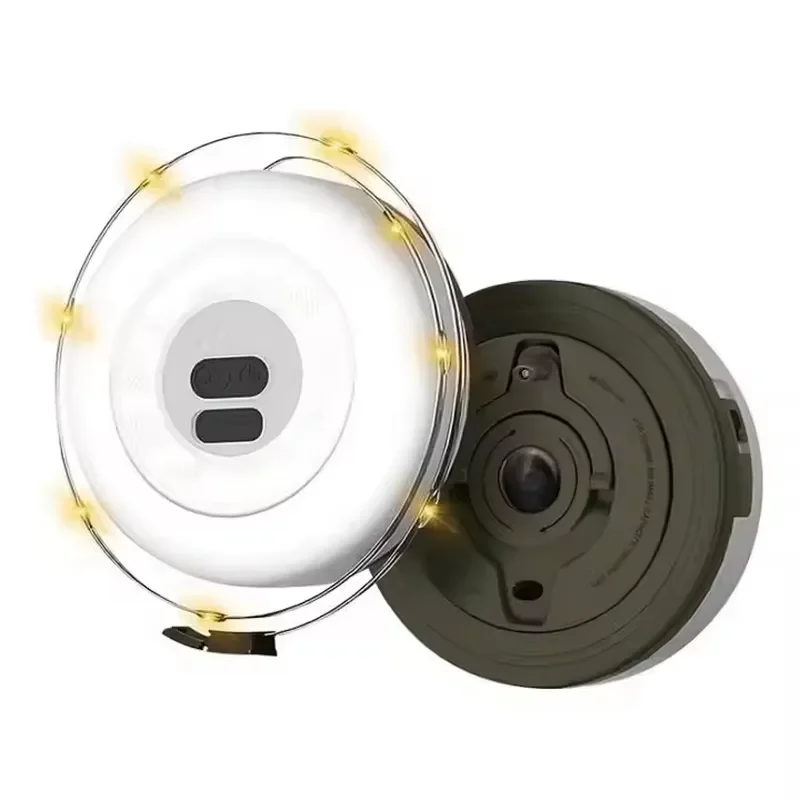 Camping Light Rechargeable Waterproof String Light Portable Atmosphere Lamp for Outdoor Camping Patio Party Decor