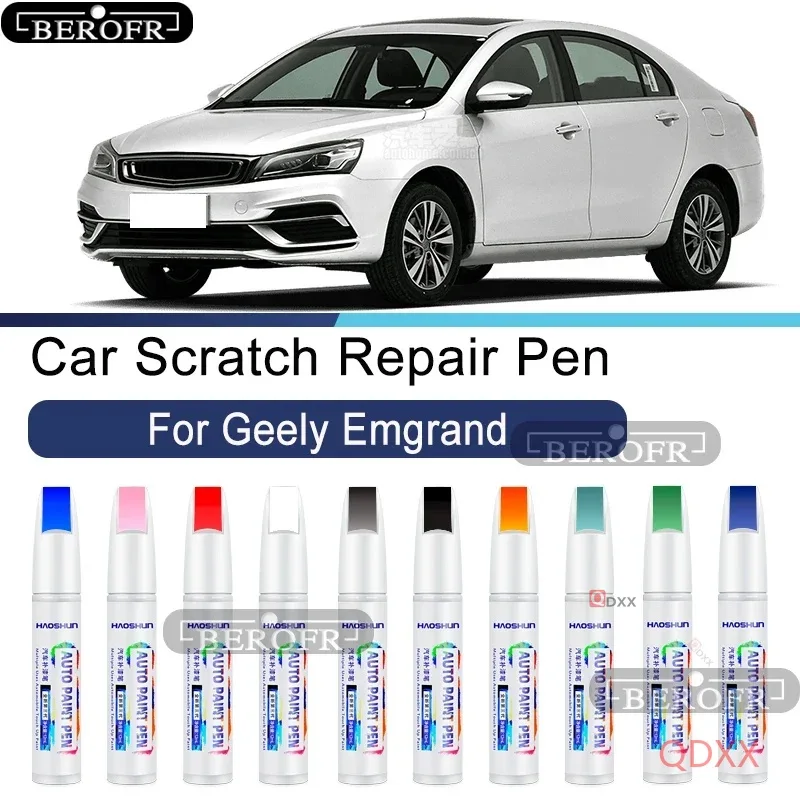 For Geely Emgrand Paint Pen Supplies Modification Accessories Car Paint Scratch Repair Car Scratch Remover Paint Repair