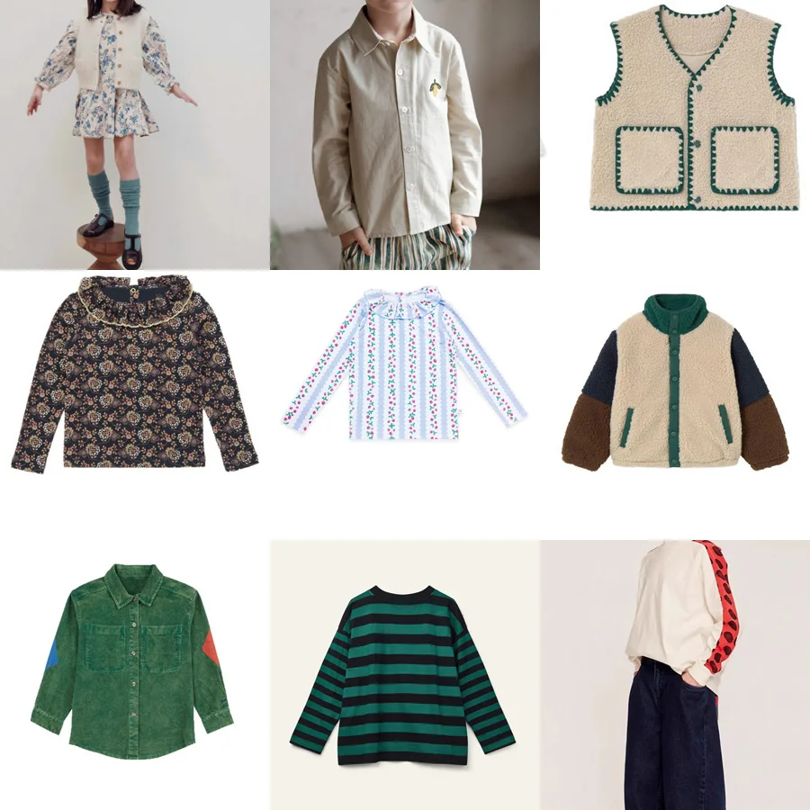 

PER-SALE 2025 New Winter Baby Boy Coats Autumn Winter Print Kids Pants Sweaters Girls Shirt Kids Set Boys Warm Veat