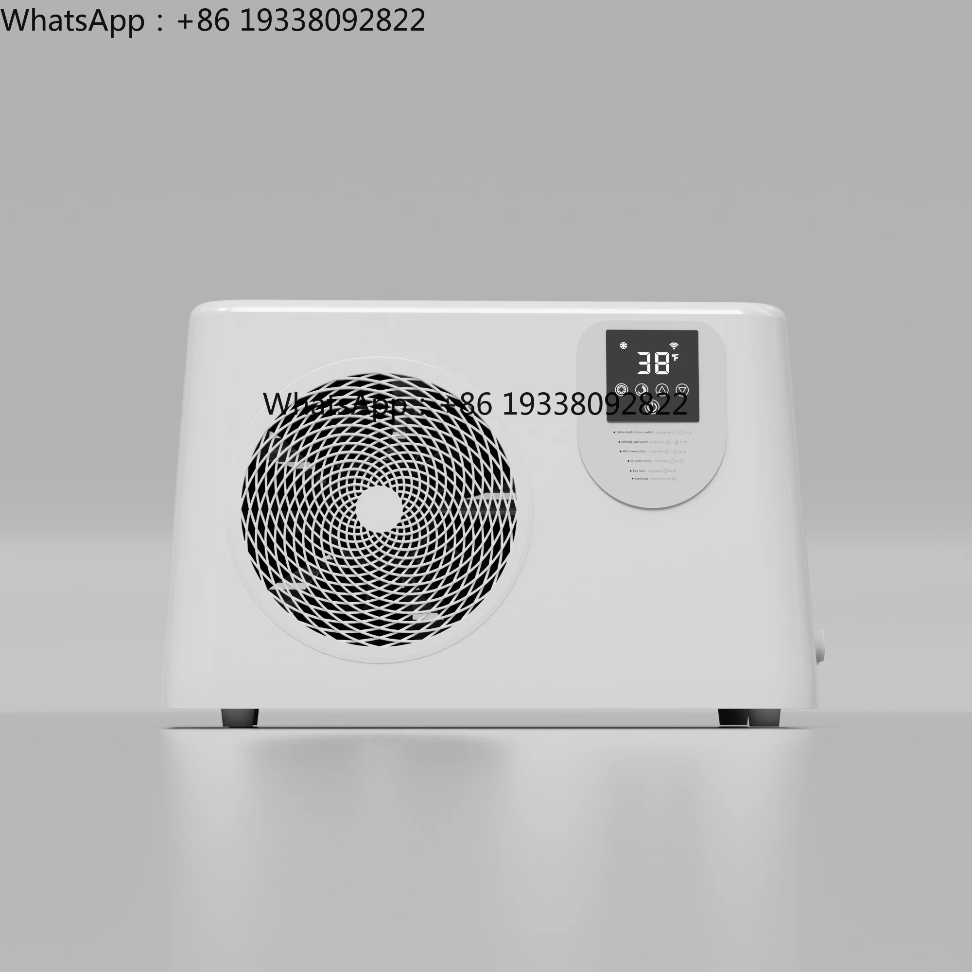

New Design Ice Bath 1HP Chiller with Cooling Heating Water WIFI Remote Control Water Chiller for Cold Plunge