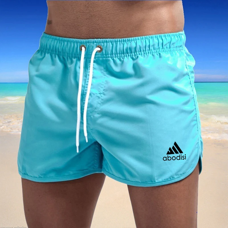 Men Swimming Shorts Summer Print Short Pants Men Swimsuit Trunks Sexy Beach Shorts Surf Board Quick Dry Pants Chort Homme