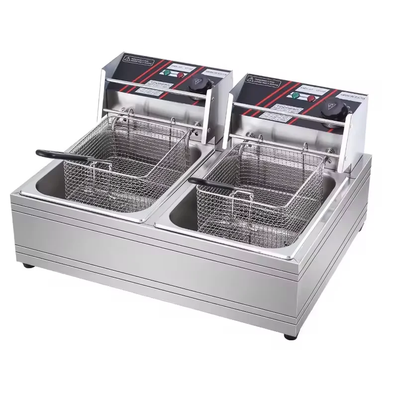 

Коммерческая электрическая фритюрница из нержавеющей стали, стандартная фритюрница для гигиены пищевых продуктов, высококачественная картофель фри