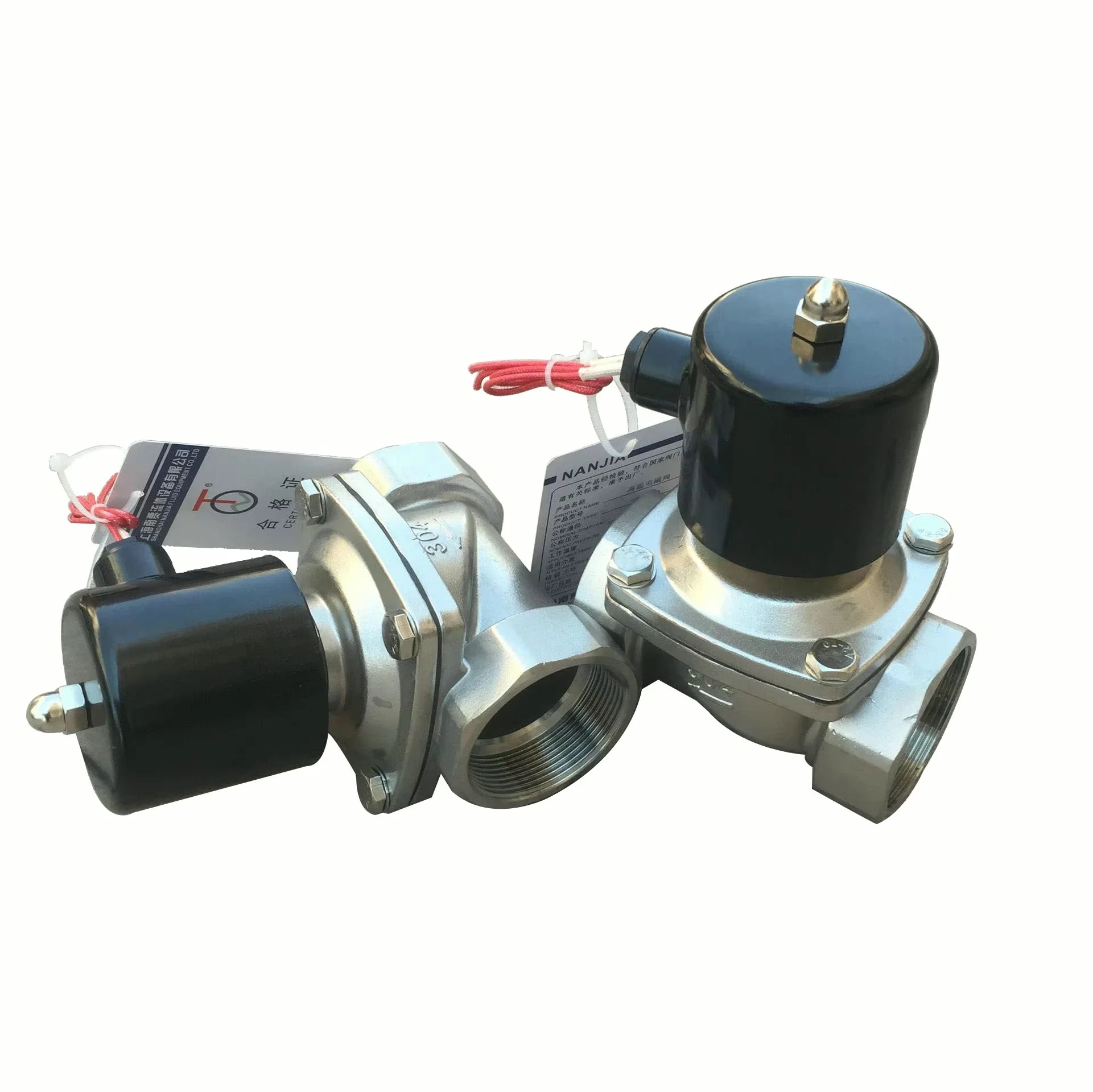 

1 piece Stainless steel water solenoid valve DN25 thread diaphragm type normally closed switching water valve 2W