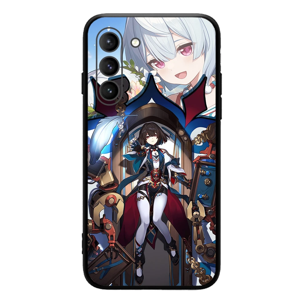 Honkai Star Rail Jingliu Argenti Xueyi Guinaifen Xing Phone Case for SAMSUNG Galaxy S23 Ultra S22+ S21 FE S20 A54 Note20Plus A53