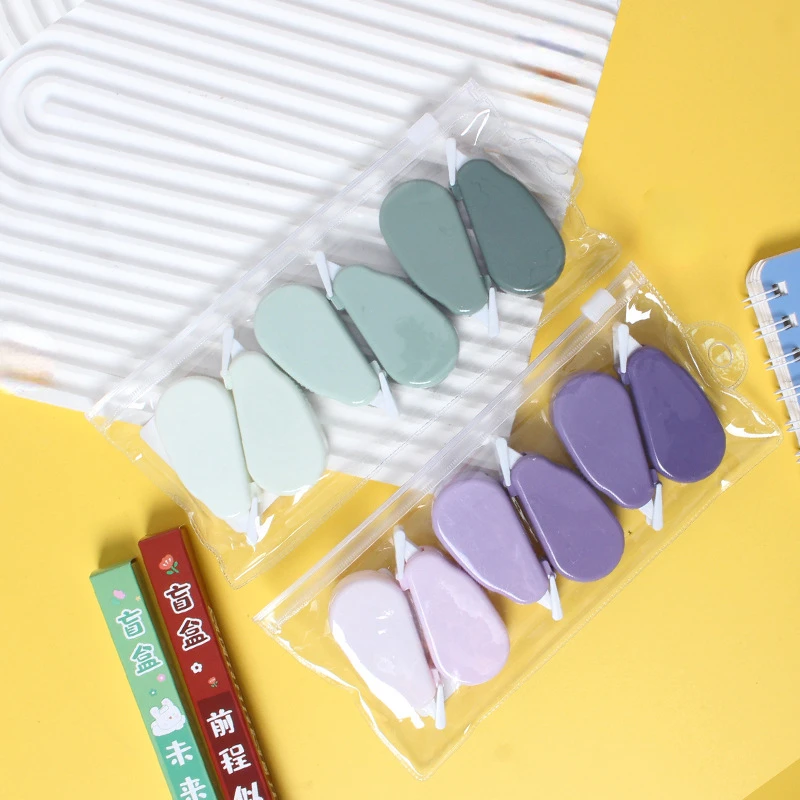 6pcs/pack 4m Correct Belt vintage color Correction Tape writing errors correction Student Stationery Office School Supplies