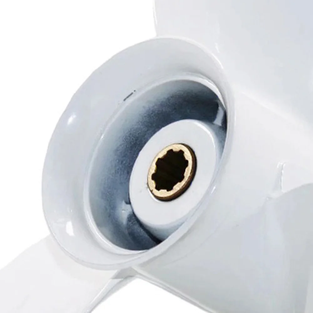 As Shown In The Picture Boat Propeller Aluminum Alloy Propeller Right-hand Rotation Aluminum Alloy 8 SplineE Tooth