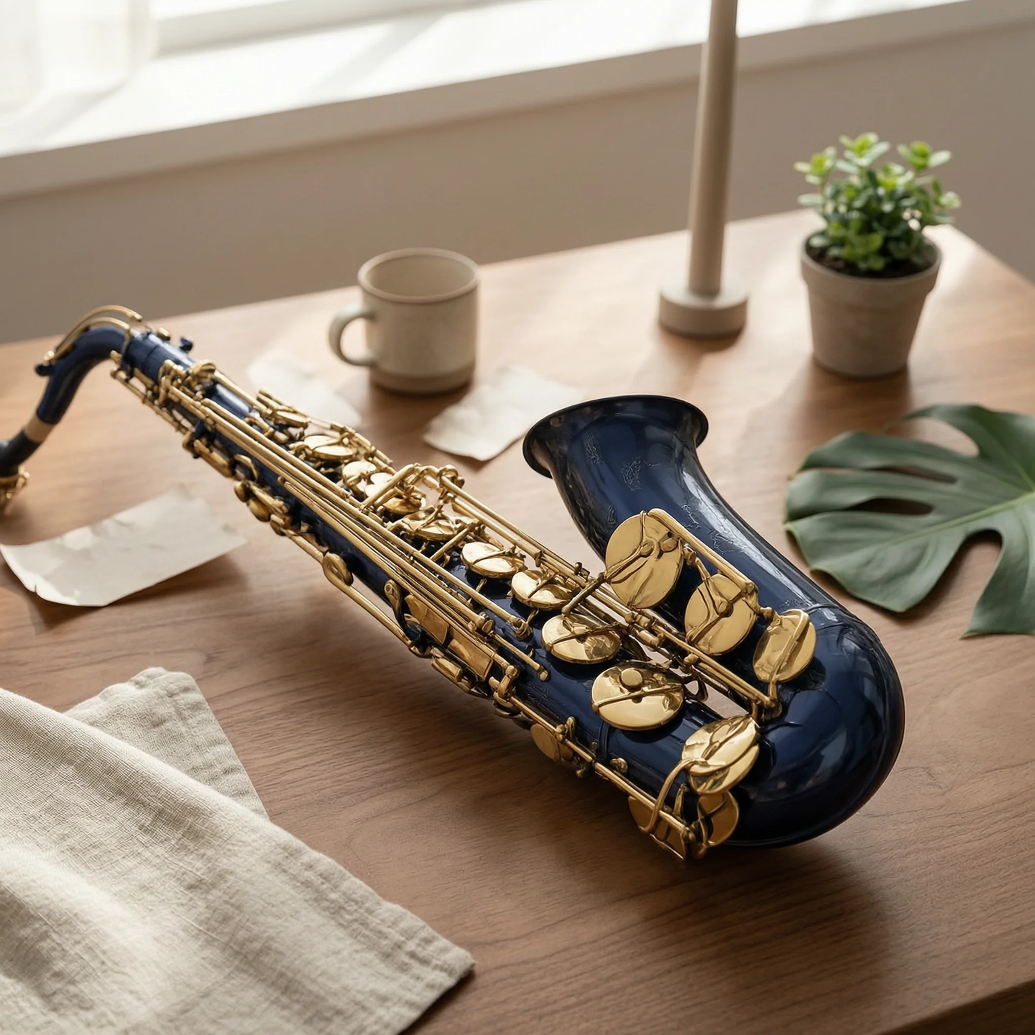 

Saxophone Shoulder Strap Metal Hook Saxophone Neck Strap Music Accessory Comfortable Lightweight for Performance