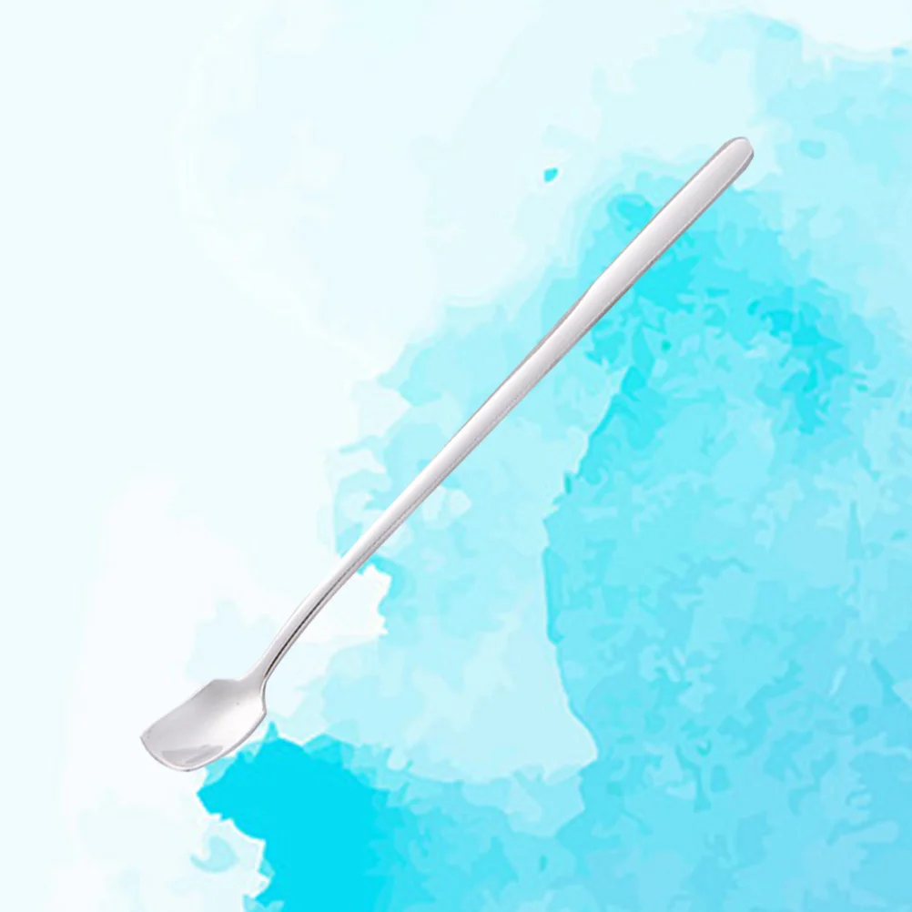 

Stainless Steel Coffee Stir Stick 17X1.5Cm Silver Non-Toxic Rust-Proof Bar Cafe Drink Mixing Tool For Milk Juice