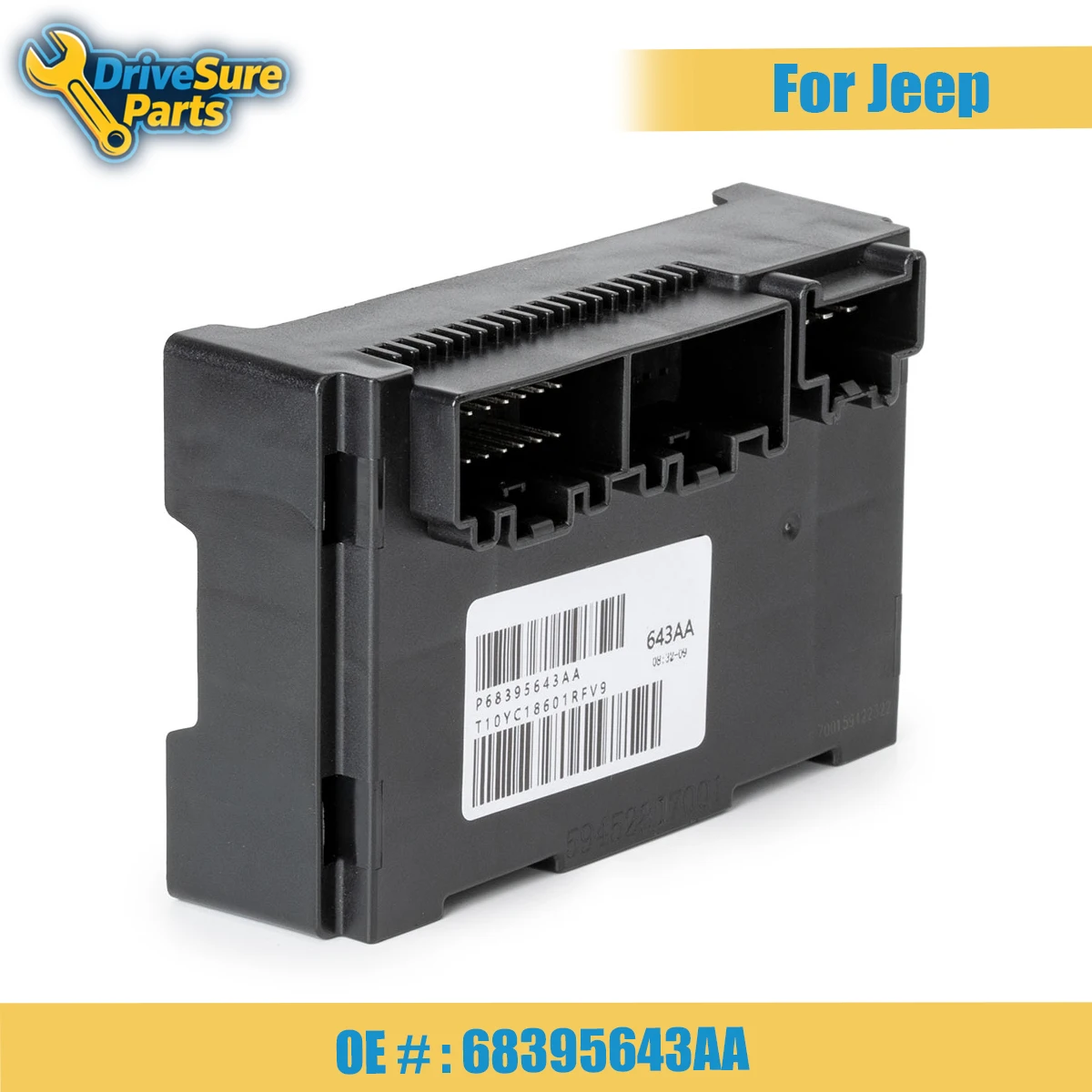

68395643AA Black Durable Transfer Case Control Module For Jeep Grand Cherokee Dodge Durango 2011 2012 2013 56029423AK RL029423AJ