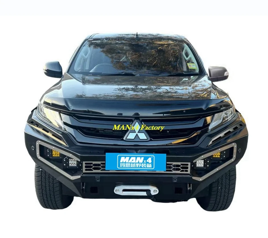 

TOP Triton Front Bumper Steel Bull Bar for Triton L200 MR 19-22
