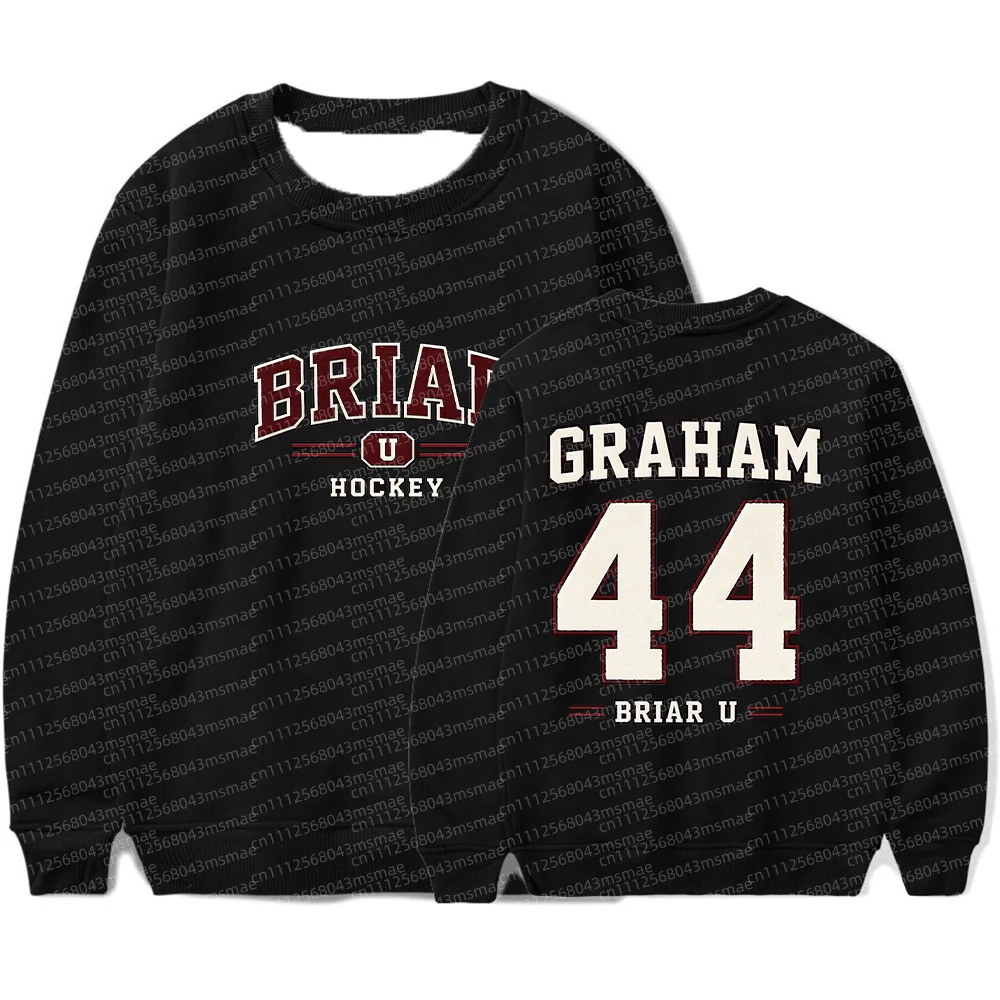 2026 Off Campus Graham 44 Briar University Merch Crewneck Sweatshirts Cosplay Women Men Fashion Long Sleeve Child Tee