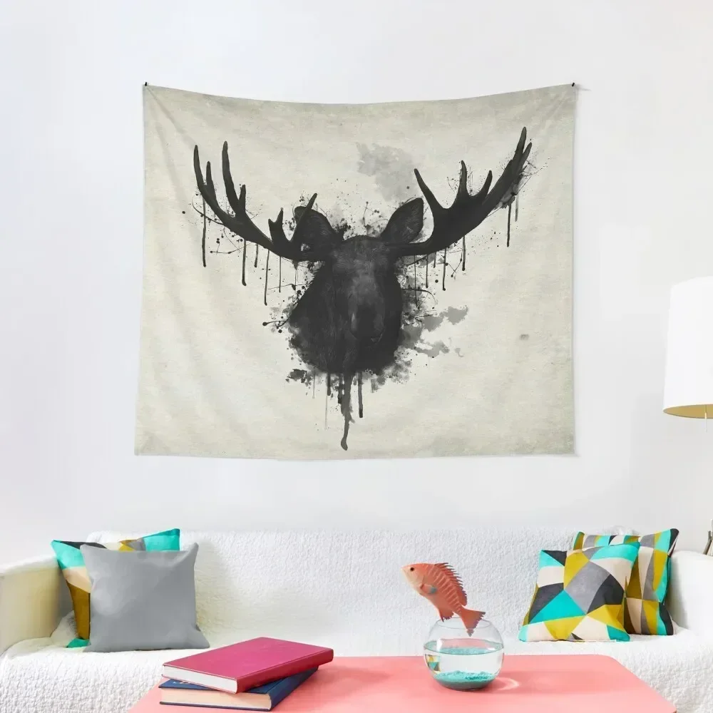 Moose Tapestry Room Decorations Bedroom Decor Aesthetic Wall Decoration Bedrooms Decor Tapestry