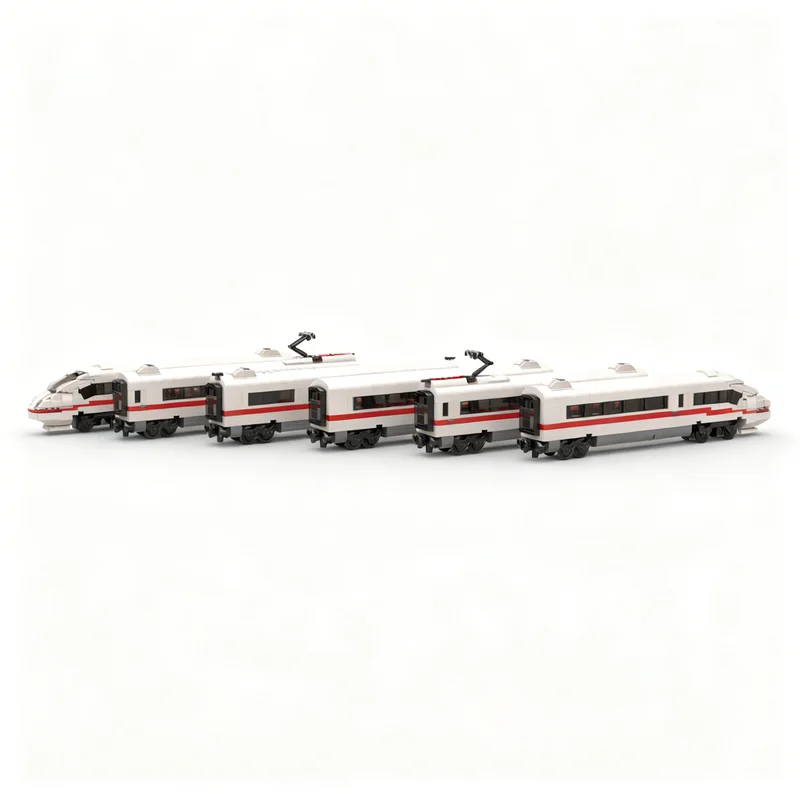 3944pcs MOC BR403 ICE 3 German High Speed Train Model Toy Building Blocks Architecture Christmas Gift Birthday DIY Brick Art