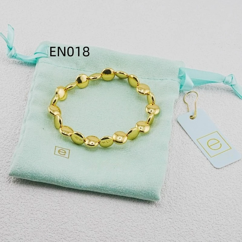 

VKVVA Fashion Jewelry Honesty Gold-plated 10mm Bead Bracelet For Women Birthday Gifts