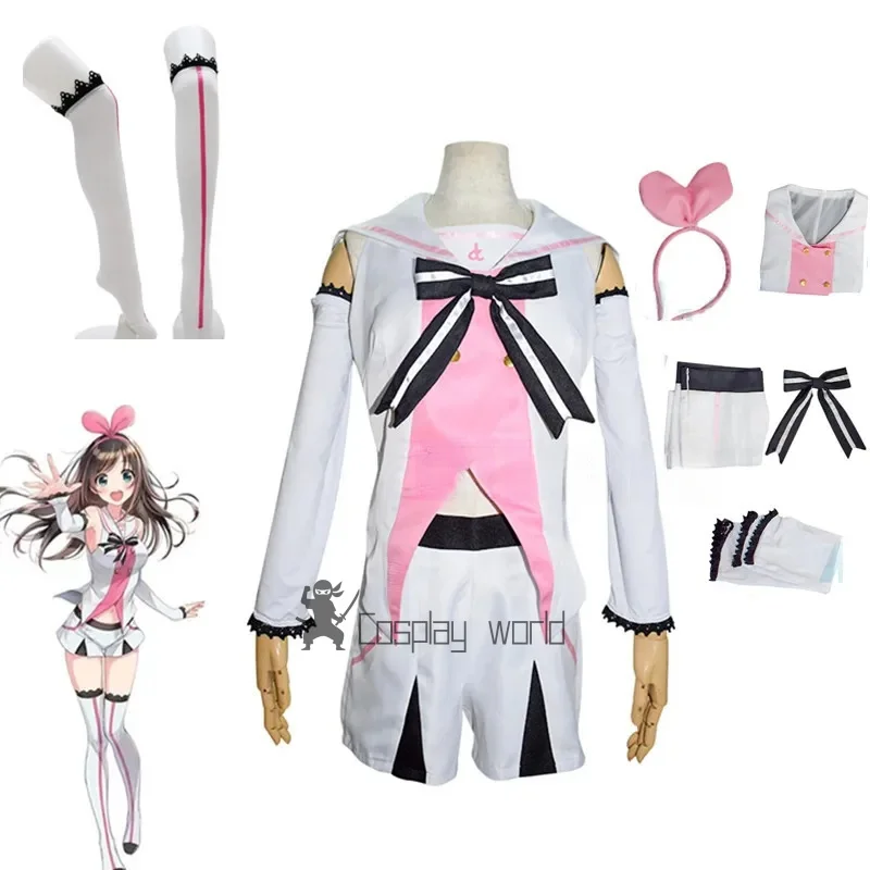 أزياء أنيمي يوتيوب كيزونا AI التأثيرية قناة الزي الجديد A.I. شعبية الجمال الأعلى السراويل تناسب الملابس ذات المظهر اليومي #1