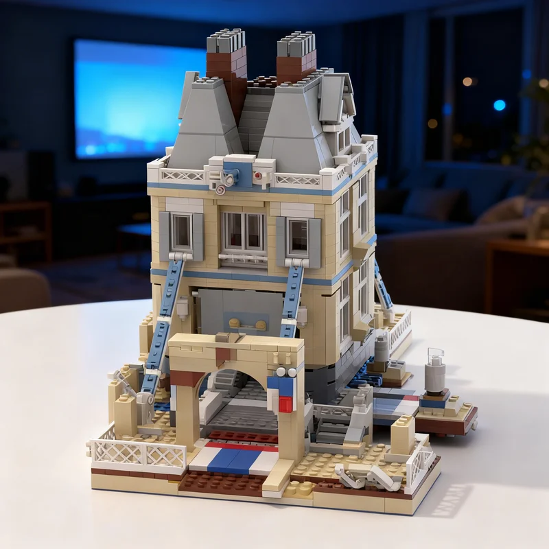 

2268pcs MOC Alternate Tower Bridge Modular Streetscape Model Building blocks Construction toys Christmas gifts Brick Kids idea