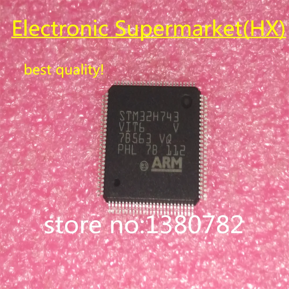 Free Shipping 10pcs-50pcs STM32H743VIT6 STM32H743 LQFP-100 New original IC In stcok!