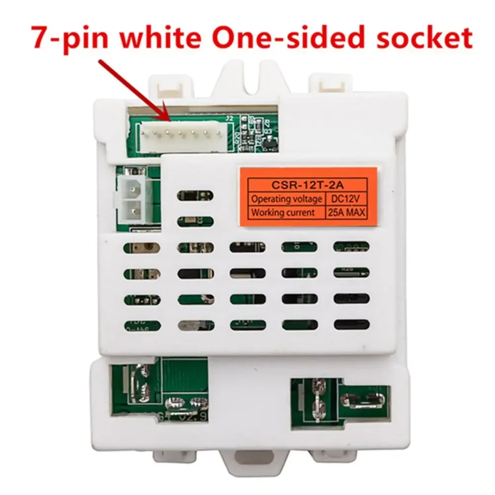 CSR 12T 2A 12V Empfänger Steuerbox für Kinder Elektroautos Unübertroffene Haltbarkeit (CSR-12T-2A Single Full Set CSR 12T 2A 12V Empfänger Steuerbox für Kinder Elektroautos Unübertroffene Haltbarkeit (CSR-12T-2A Single Full Set