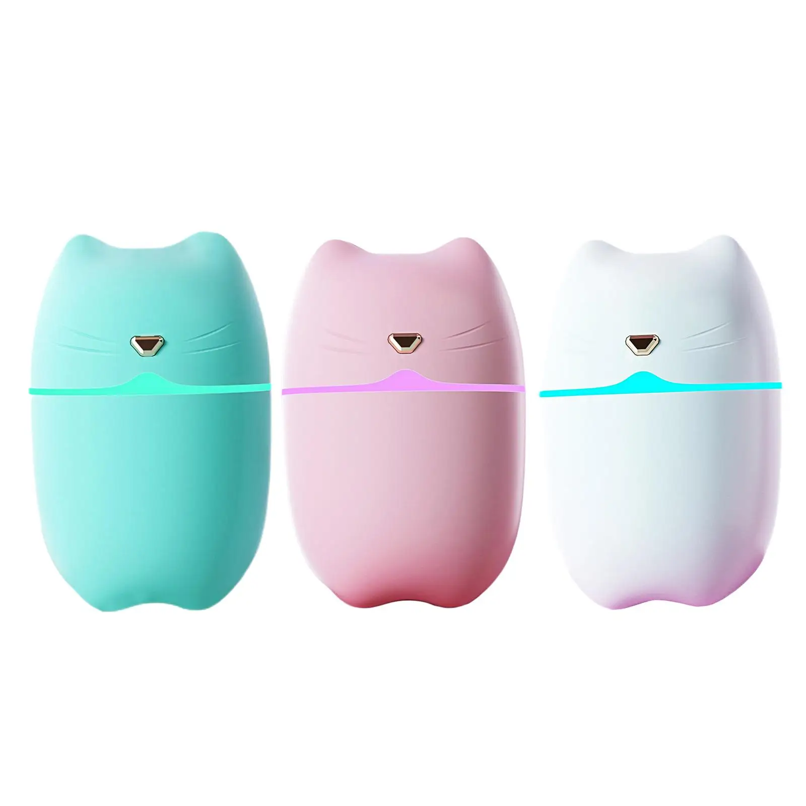 Desktop Cat Design Portable Air Humidifier Aroma Diffuser, for Home Kids Bedroom