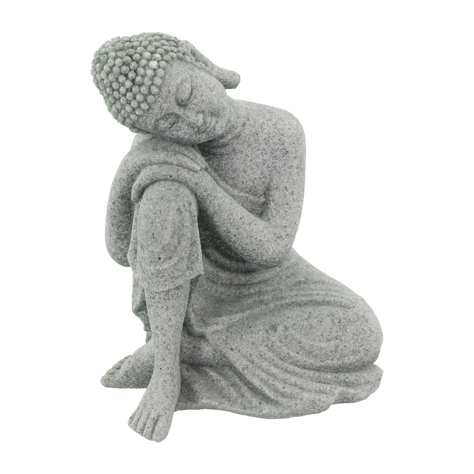 Statues Ornament Buddha Garden Decor Decorate Garden Plants Outdoor Resin Sandstone Statue Lawn Ornaments Brand New