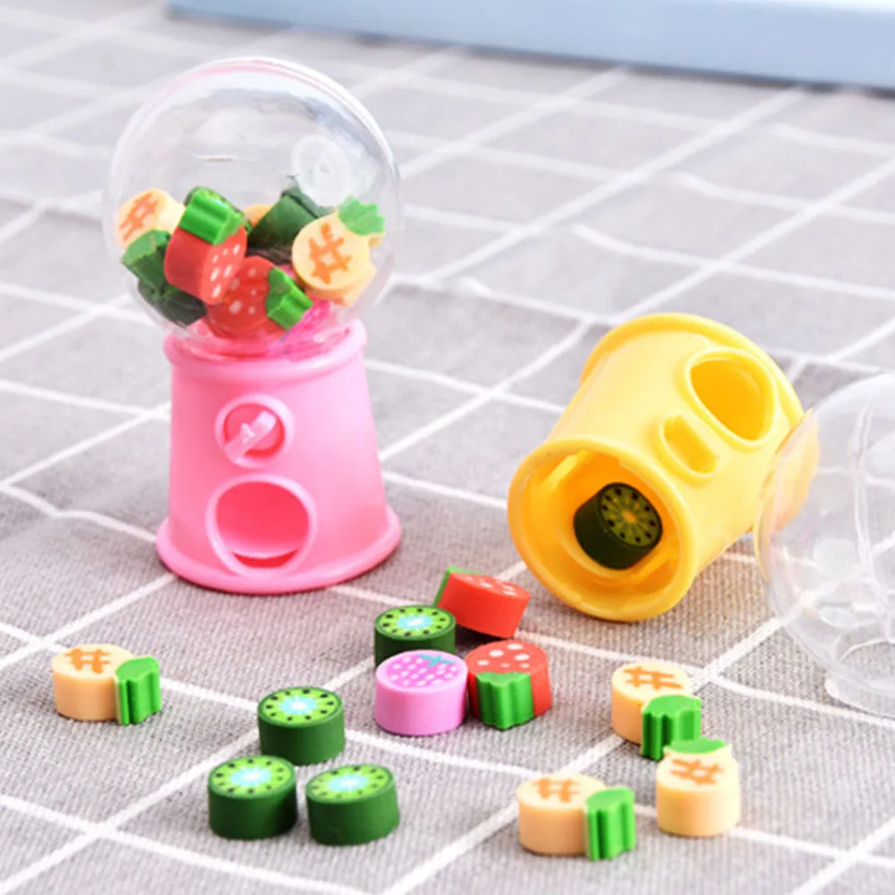 

6Pcs Funny Fruit Erasers Creative Cartoon Lovely School Stationery Supplies for Students Gifts Fruit Erasers Lovely Stationery