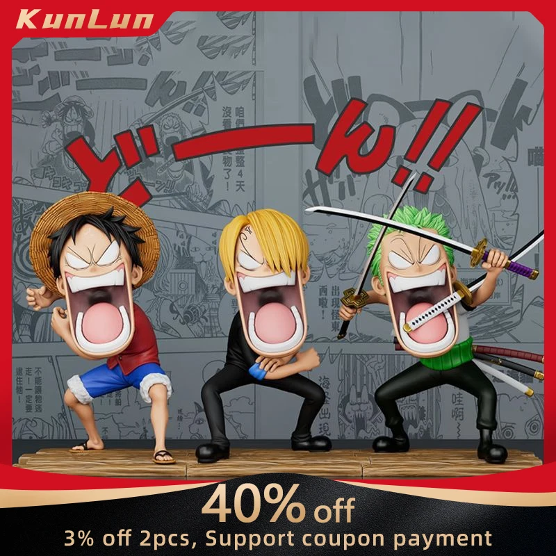 

ONE PIECE Japanese Anime Periphrals PVC Action Figures Collectible Desk Ornaments Creative Birthday Gifts for Boyfriend Boy Toy