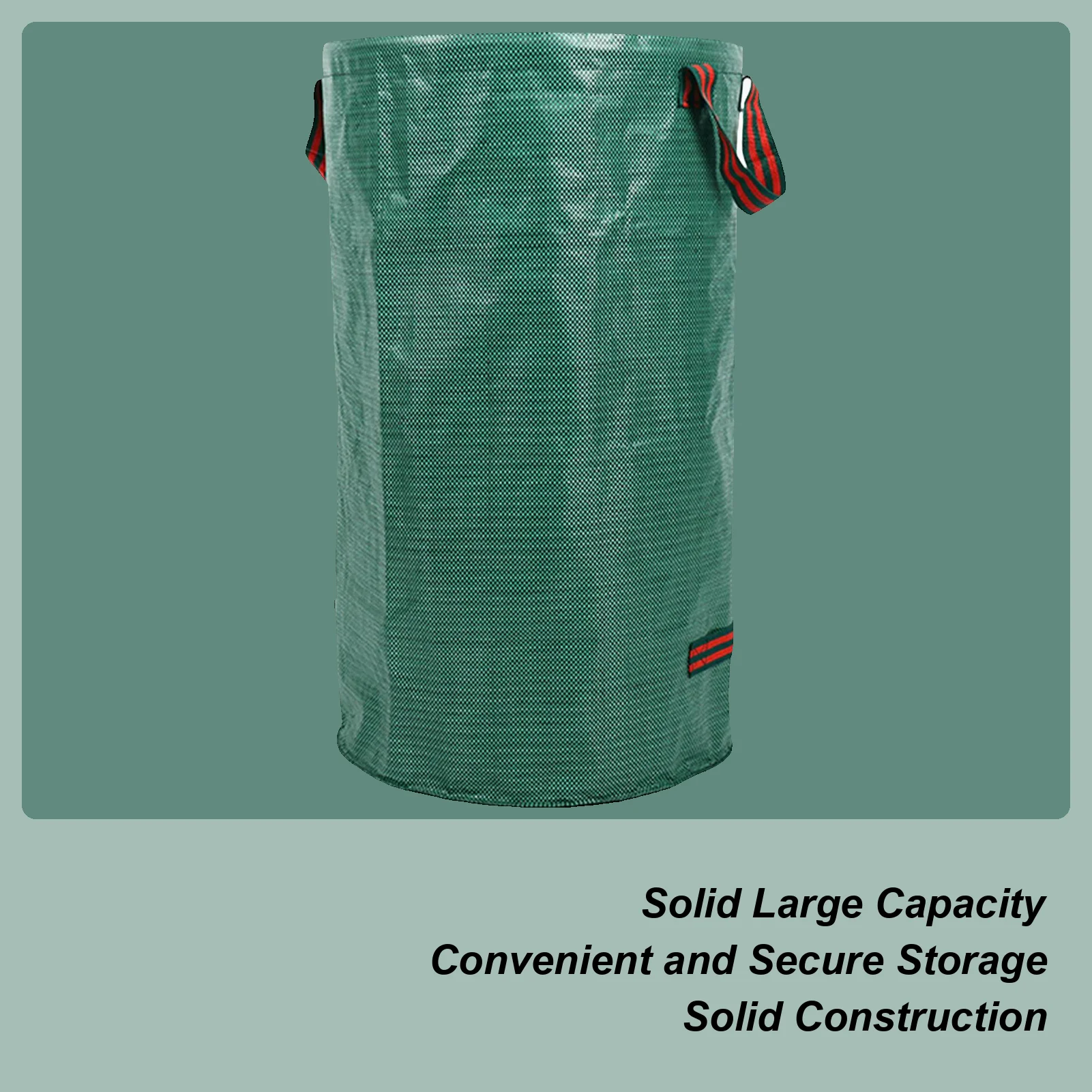 

Garden Waste Bags Reusable Yard Waste Bags Large 132 Gallon Heavy Duty Grass Containers With Reinforced Handles For Gardening