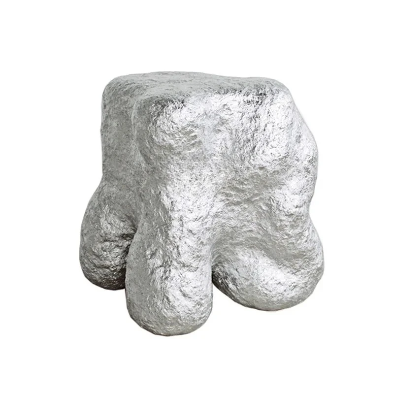 

Modern creative designer teeth special-shaped low stool hotel exhibition hall ground art display ornament