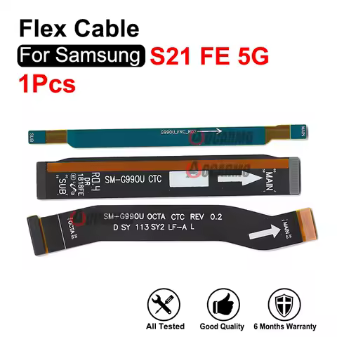 For Samsung Galaxy S21 FE 5G S21Plus G990 G996 G998 Wi-Fi Signal Antenna Main Board Connector Motherboard &amp; LCD Flex Cable
