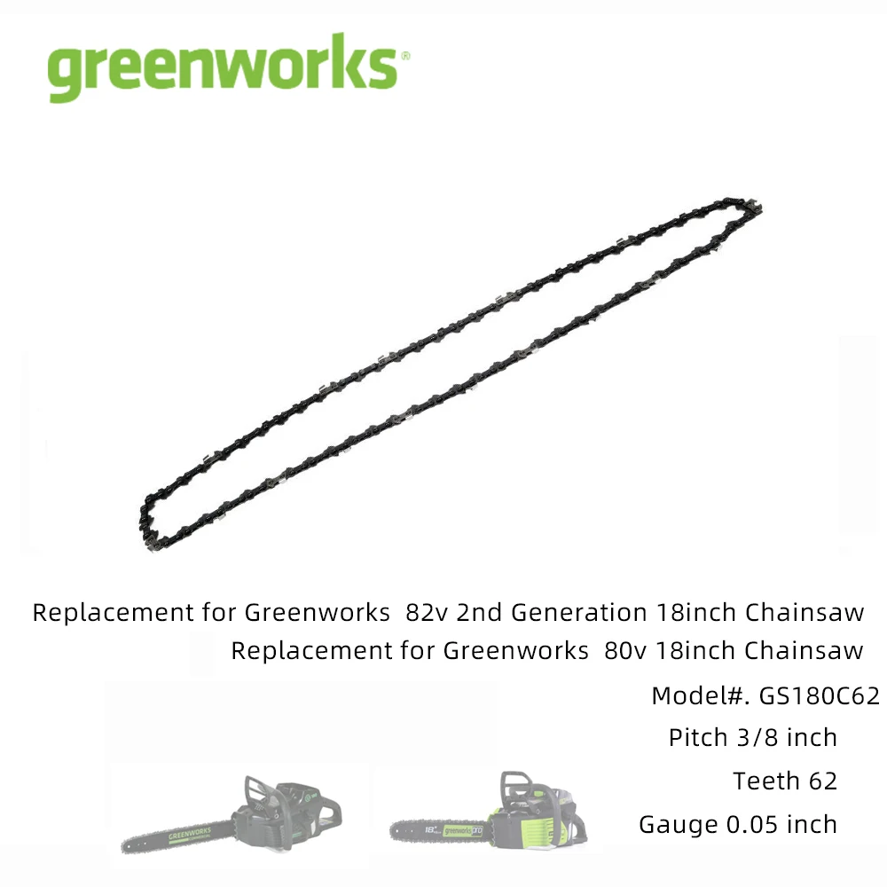 

Greenworks 40V80V82V High Branch Saw Chain Saw Original Import Guide Original Import Chain