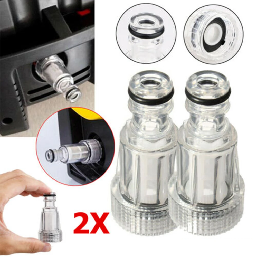2PCS High-Pressure Car Clean Washer Water Filter Connection Fitting Tool NEW FOr K K2-K7 Series Connection Fitting