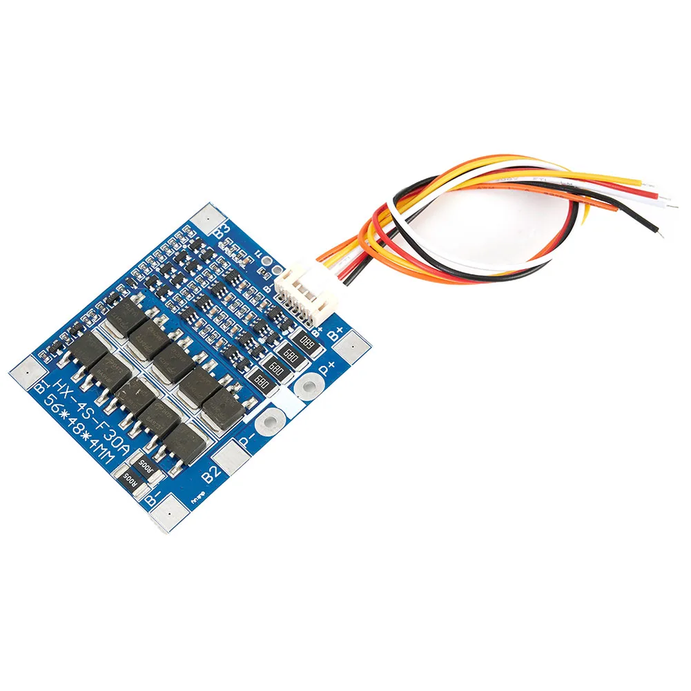 

Protection Board 4 Strings Of 3.2V 30A Current Balance Circuit Battery High Current Protection Board Iron Phosphate 1 Set