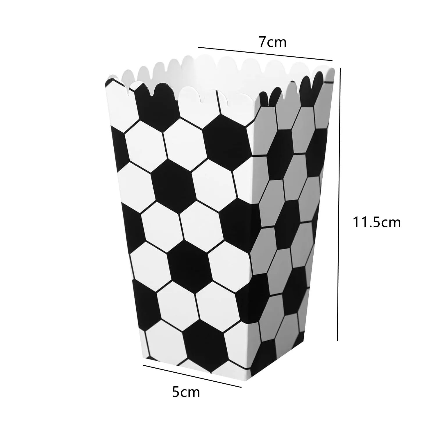 صندوق الفشار لكرة القدم، صندوق رقائق كرة القدم الرياضية، صندوق البسكويت، صندوق الحلوى، الوجبات الخفيفة، حوض الطعام، استحمام الطفل للأطفال الأولاد، لوازم حفلات أعياد الميلاد