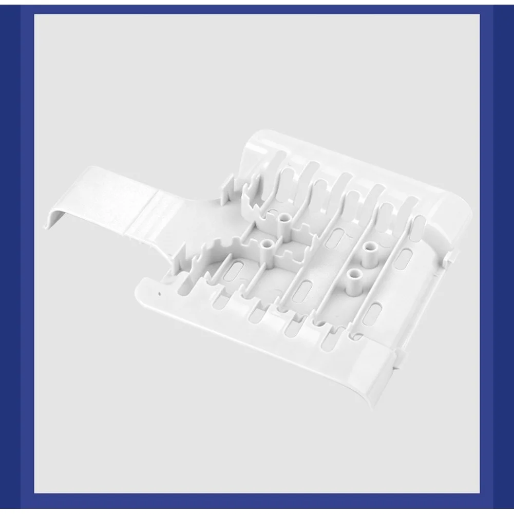 ABS Replacement Part White Robot Vacuum Filter Uniform Holes Design Flexible Structure High Airflow Efficiency