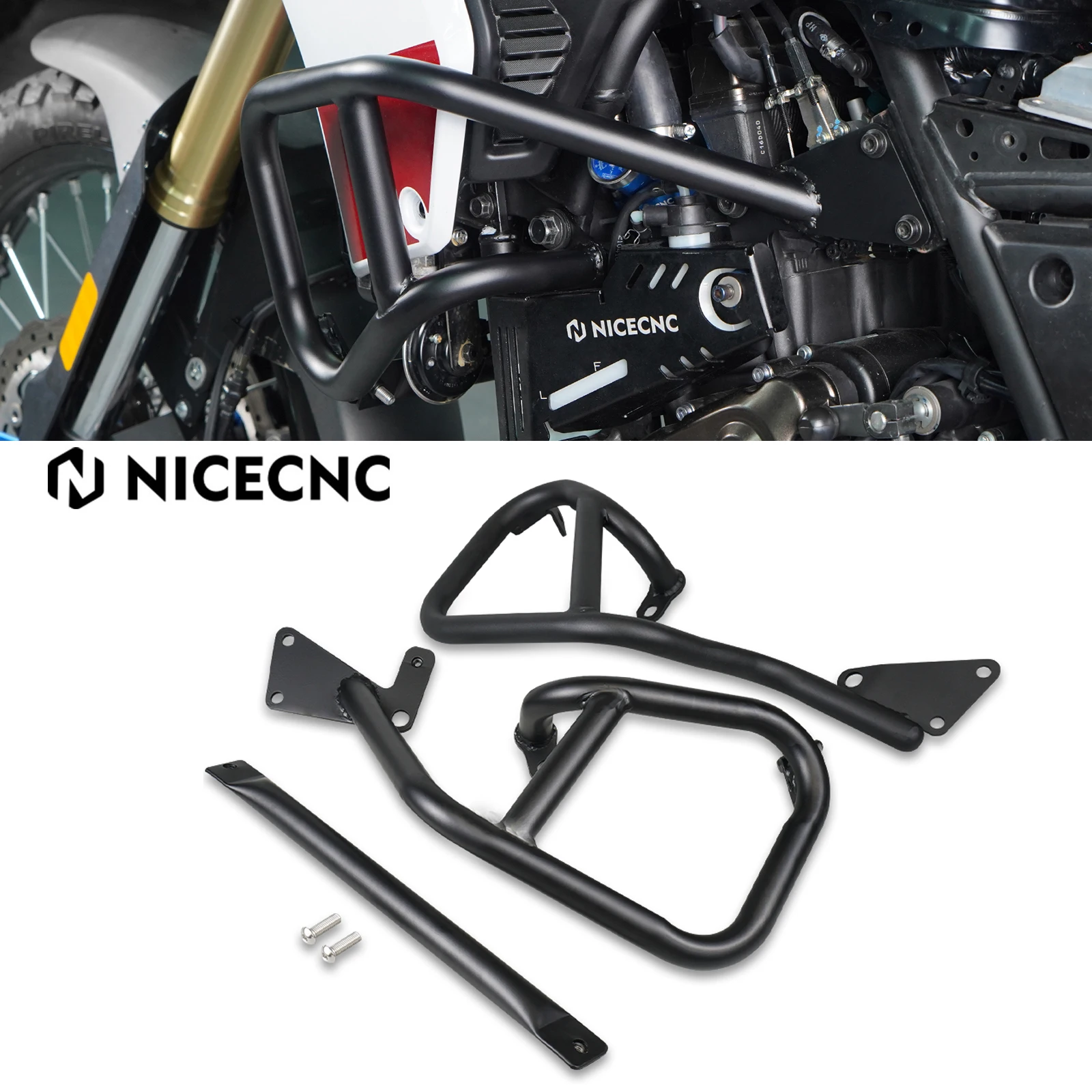 

For Yamaha Tenere 700 XTZ700 2019-2024 2023 2022 Rally Edition 2020-2024 Motorcycle Engine Guard Crash Bar Frame Protection