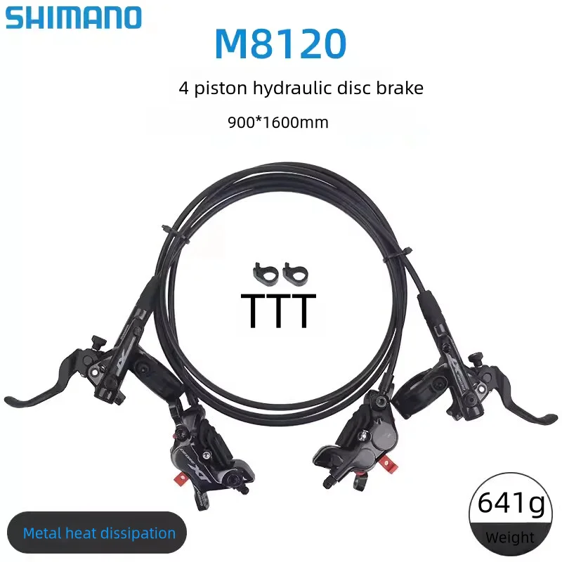 SHIMANO DEORE XT BR-M8100/BR-M8120 Hydraulic Disc Brake ICE TECHNOLOGIES MTB & Road bicycle acesssories cycling